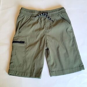 WEATHERPROOF VINTAGE BOYS TRAIL SHORT, SIZE (X/S) 5/6, GREEN, Cargo short